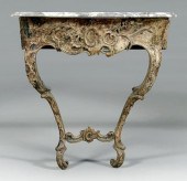 Italian Louis XV painted conso