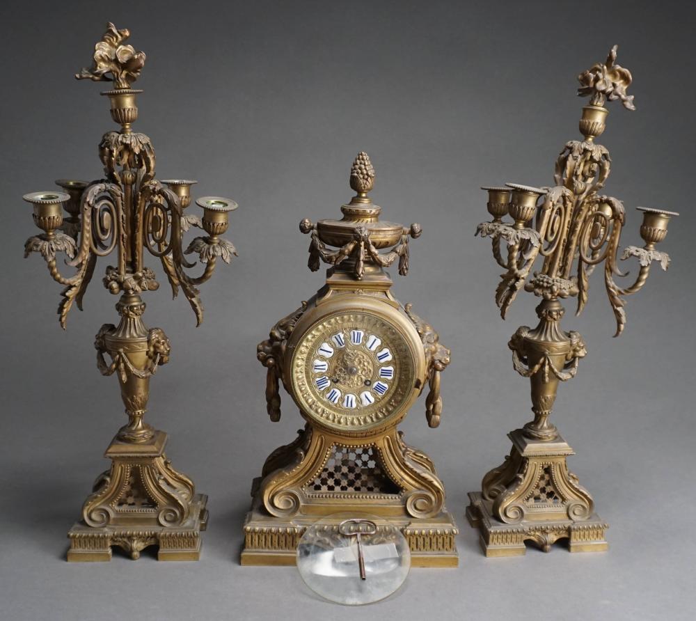ITALIAN LOUIS XV STYLE BRASS