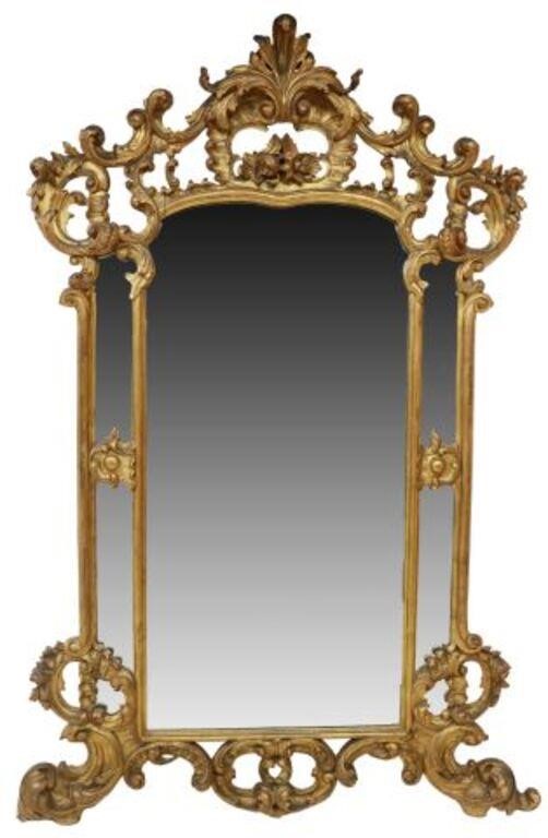 ITALIAN LOUIS XV STYLE GILTWOOD
