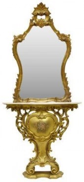 ITALIAN LOUIS XV STYLE GILTWOO