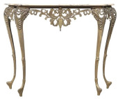ITALIAN LOUIS XV STYLE MARBLE-