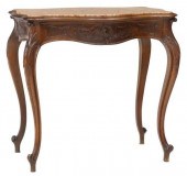 ITALIAN LOUIS XV STYLE MARBLE-