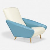 Italian. Lounge chair. c. 1985