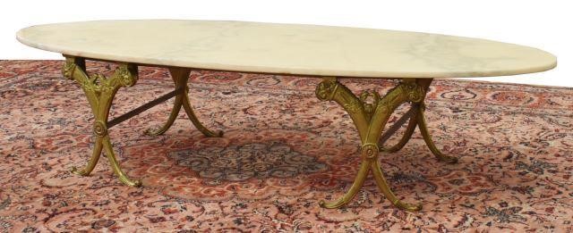 ITALIAN LOW MARBLE-TOP COFFEE