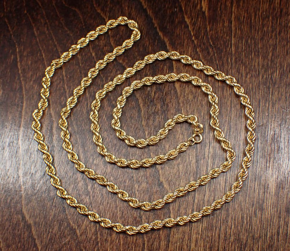 ITALIAN MADE EIGHTEEN KARAT GOLD