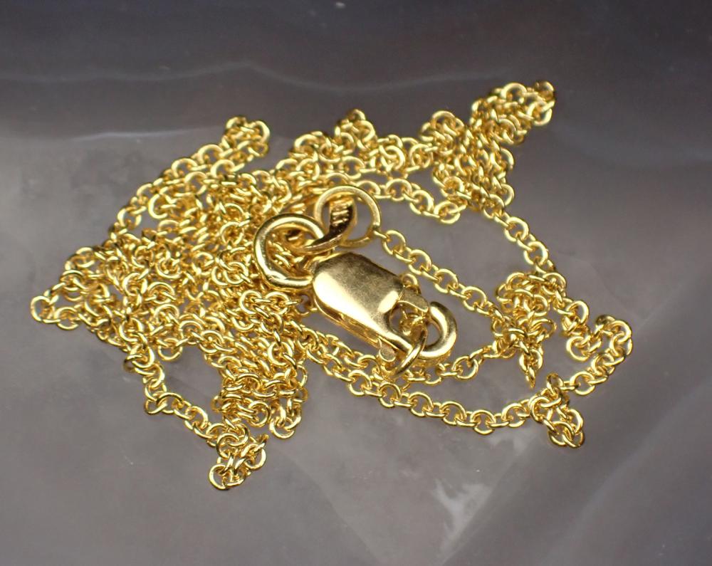 ITALIAN MADE EIGHTEEN KARAT GOLD
