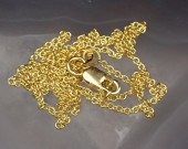 ITALIAN MADE EIGHTEEN KARAT GO