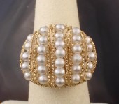ITALIAN MADE PEARL AND FOURTEE