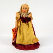 ITALIAN MAGIS DOLLMaroon dress