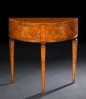 Italian Mahogany and Parquetry