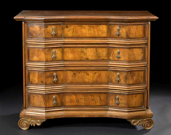 Italian Mahogany and Walnut