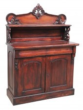 Italian mahogany carved server