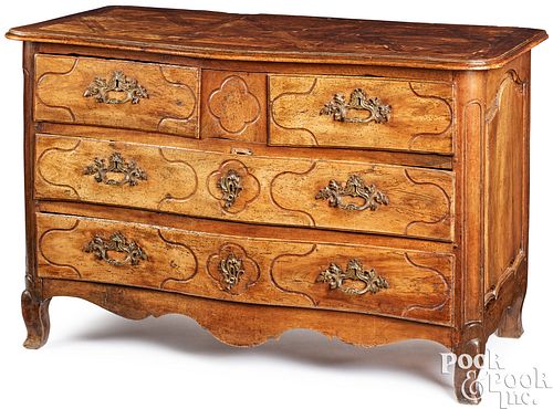 ITALIAN MAHOGANY CHEST OF