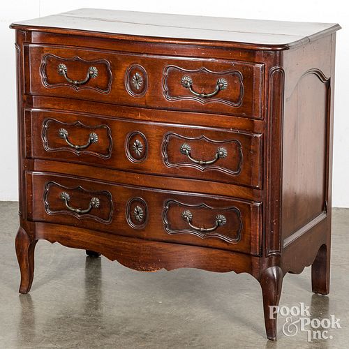 ITALIAN MAHOGANY DRESSER, LATE 19TH