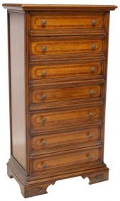 ITALIAN MAHOGANY PARQUETRY SEM