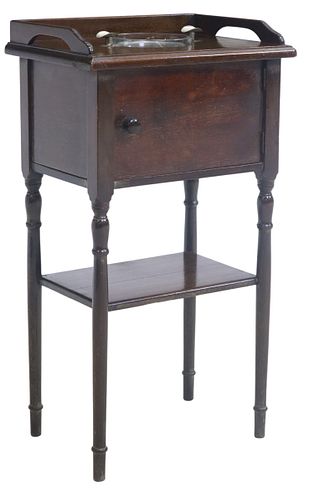 ITALIAN MAHOGANY SIDE CABINET