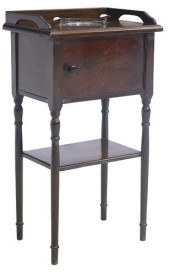 ITALIAN MAHOGANY SIDE CABINET