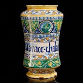 ITALIAN MAIOLICA ALBARELLO OR