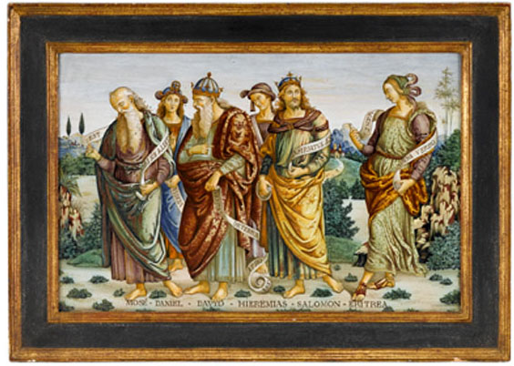 Italian maiolica and copper