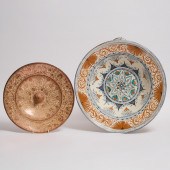 Italian Maiolica Large Bowl an
