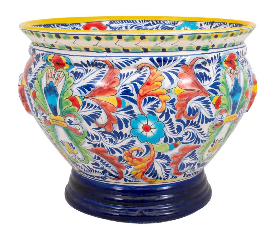 ITALIAN MAIOLICA PIANTATRICE DI