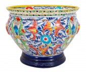 ITALIAN MAIOLICA PIANTATRICE D