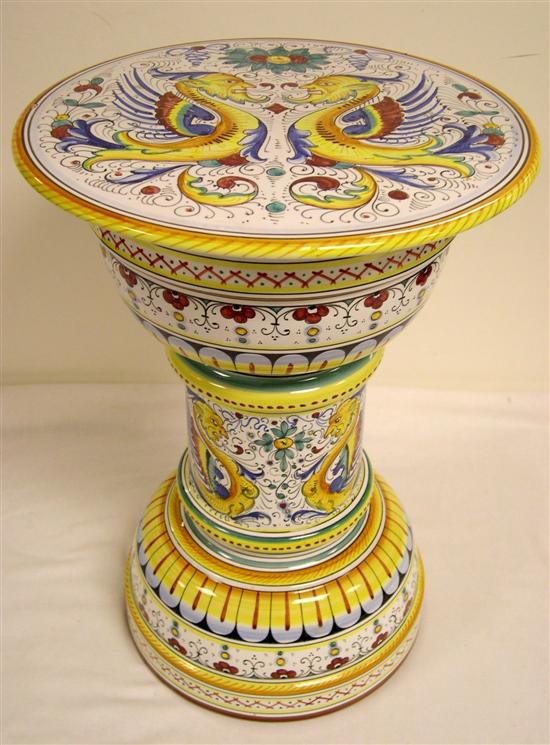 Italian maiolica (tin glazed