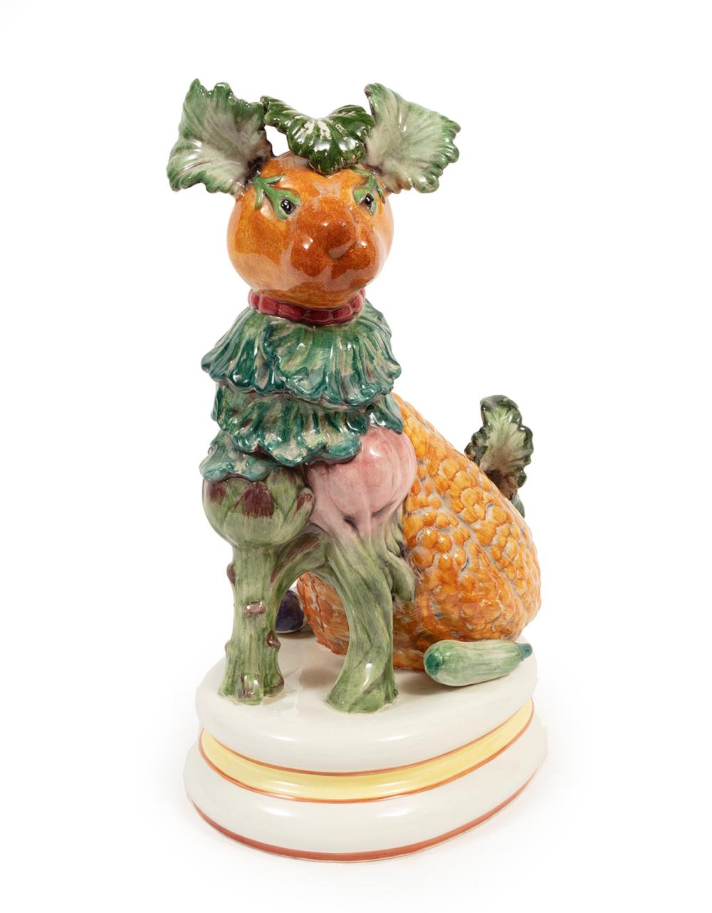 ITALIAN MAJOLICA CATItalian