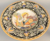 ITALIAN MAJOLICA DERUTA DEEP C