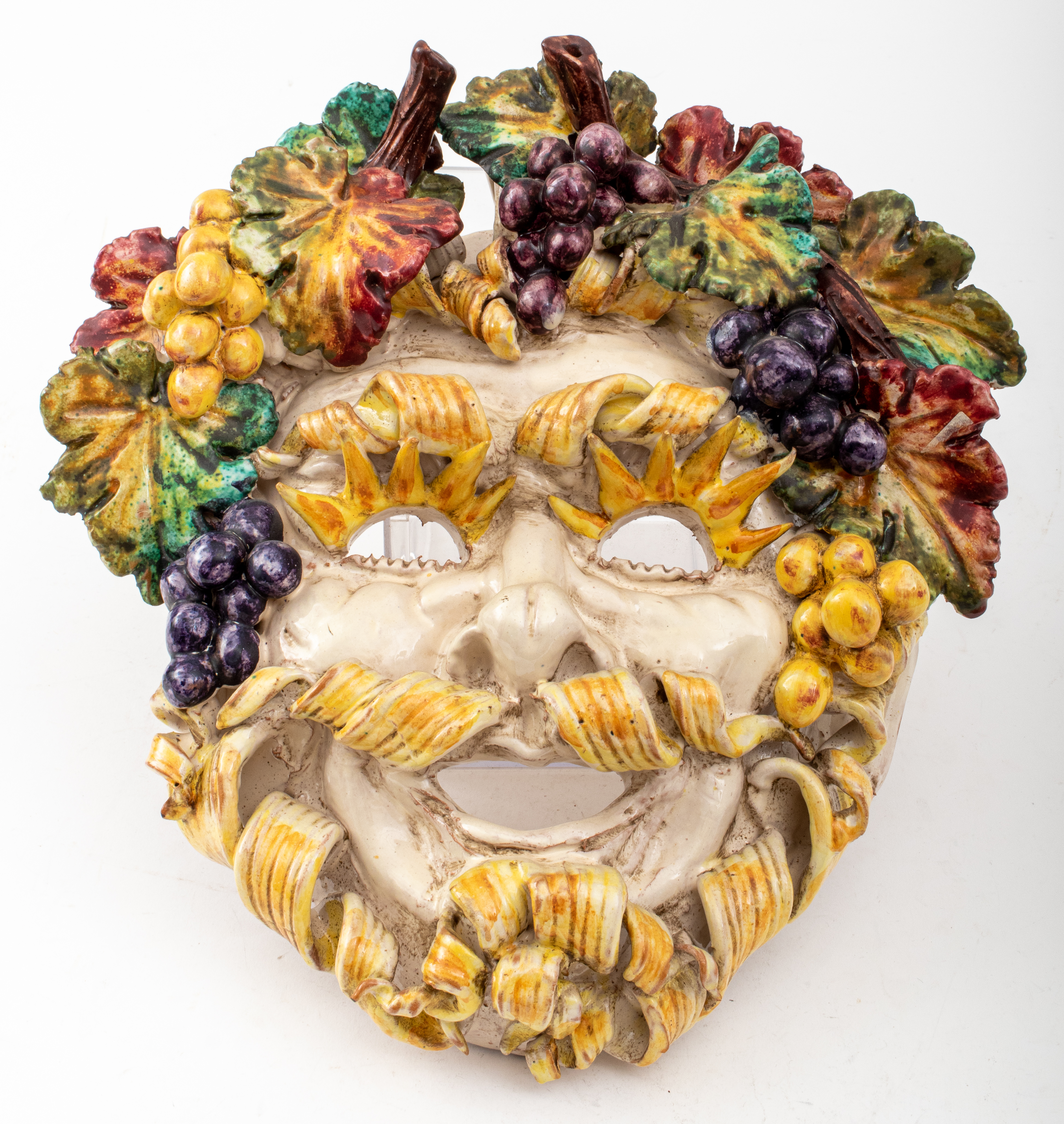 ITALIAN MAJOLICA GLAZED CERAMIC