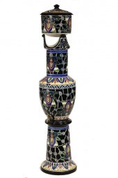 ITALIAN MAJOLICA WATER COOLER