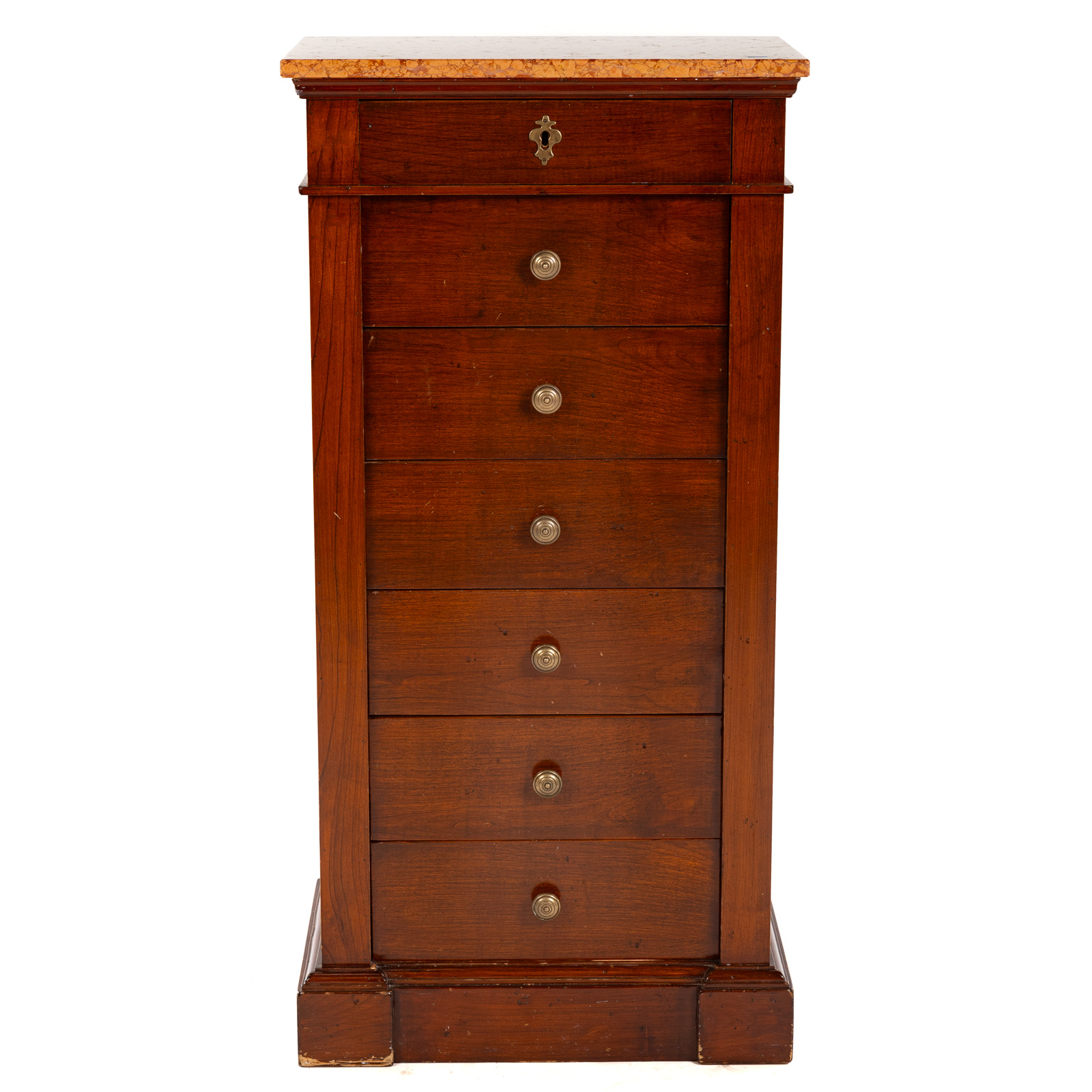 ITALIAN MARBLE TOP LINGERIE CHEST