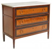 ITALIAN MARBLE-TOP PARCEL EBON