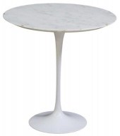 ITALIAN MARBLE-TOP TULIP PEDES