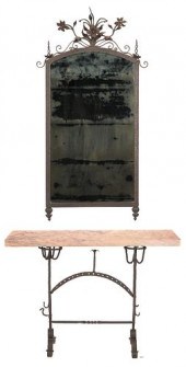 ITALIAN MARBLE WROUGHT IRON CO