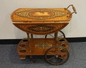 ITALIAN MARQUETRY DECORATED FR