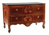 ITALIAN MARQUETRY, FRUITWOOD C
