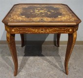 ITALIAN MARQUETRY FRUITWOOD GA