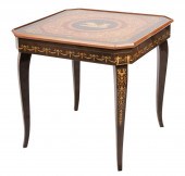 ITALIAN MARQUETRY GAMES TABLEI