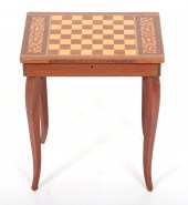 ITALIAN MARQUETRY HINGED LID G