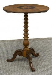 ITALIAN MARQUETRY INLAID TILT