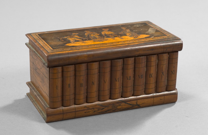 Italian Marquetry Table Box,  first