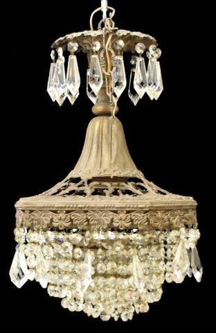 ITALIAN METAL & CRYSTAL PRISM