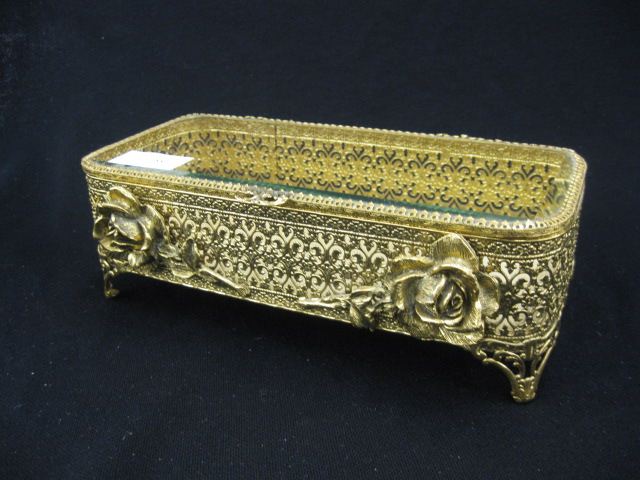 Italian Metalwork Jewelry Box