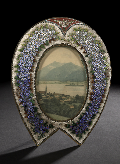 Italian Micro-Mosaic Picture Frame,