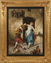 ITALIAN MICROMOSAIC PLAQUE BY