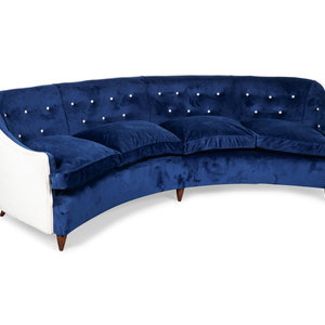 Italian  Mid 20th Century Curved