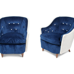 Italian  Mid 20th Century Pair of