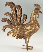 ITALIAN MID-CENTURY GILT BRASS