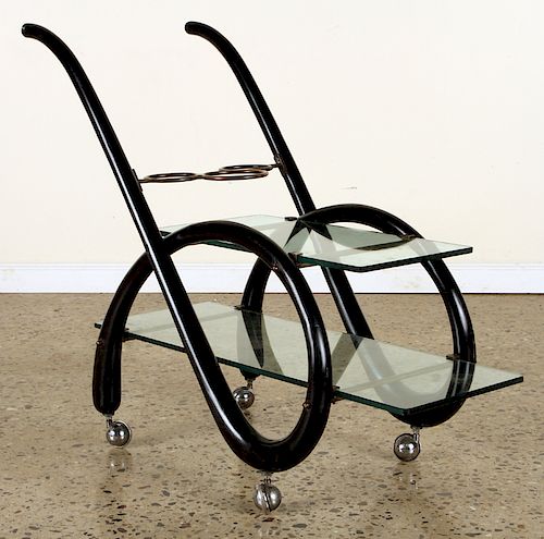 ITALIAN MID CENTURY MODERN EBONIZED